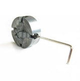 1Set Four 4 Jaw Chuck Z011A for Metal Mini Lathe M12x1mm Threaded Back 1.8~56mm/12~65mm Mini Collet Lathe Accessory