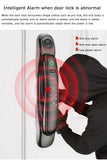 New Design Fully Automatic 3D Face Recognition Fingerprint Smart Home Wifi APP Card Key Code Smart Door Lock with HD Camera