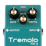 TR-2 Audio Vintage Tremolo Pedal with Rate, Depth, and Wave Controls Bundle,Guitar Effect Pedal Accessories