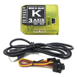 KBAR Gyro MINI K-BAR YELLOW K8 three-axis gyroscope 3 Axis Gyro Flybarless PK VBAR B8 For Mikado VBAR Trex for Helicopters