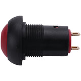 On-Off Latching Waterproof 12mm Push Button Switch SPST 2A IP67