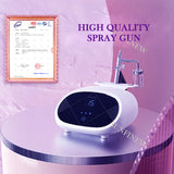 2022 Oxygen Water Skin Injection Sprayer Facial Wrinkle Remove Rejuvenation Machine for Skin Cleaning Cold Moisturizing Sprayer