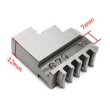 Hot 3 Pcs Outside Jaws For K11-80 K11 80 80mm 3 Inch 3 Jaw Chinese Lathe Chuck Cartridge Lathe Accessories