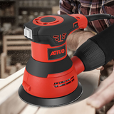 125mm Random Ortbital Round Electric Sander Wood Grinder Polishing Grinding Sanding Machine 6 Speed Floor Car Polisher Machine