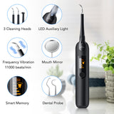 Electric Vibration Dental Calculus Remover Teeth Cleaner Dental Cleaning Teeth Whitening Scaler Tartar Remover Oral Irrigator