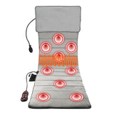 Cervical Massager Pad Electric Heating Vibrating Back Massagee Chair Home Office Neck Waist Back Multifunctional Massage Cushion