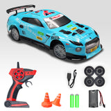 1:14 RC car With Led Light 2.4G Radio Remote Control Sports Car High-speed Drift Car Boys Toys .Children 4WD Offroad Race Car