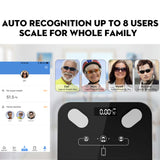 Bluetooth Smart Bathroom Floor Scales Body Weight Digital Body Fat Scale Auto Monitor Body Weight  With APP Fitness Health Scale