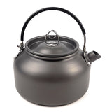 0.8L Outdoor Lightweight Aluminum Teapot Kettle Coffee Pot with Carry Bag for Camping Hiking Backpacking