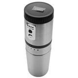 Portable Coffee Maker, Mini Semi-Automatic Coffee Machine Compact Coffee Grinding Equipment Stainless Electric Chargeable Espres