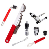 Dropship-8 Pcs Bicycle Cassette Removal Tool Kits, Bicycle Mountain Bike Repair Tool Chain Whip Bicycle Repair Tool Set