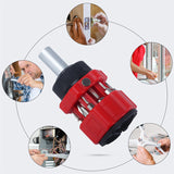 13 In 1 Mini Screwdriver Combination Tool Set Magnetic Hex Shank Ratcheting Multi Phillips Slotted Screwdriver Bits Hand Tools