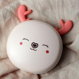Mini Hand Warmer USB Rechargeable Mobile Power Bank Charger Portable Electric Heater Warm Winter Heating Indoor Outdoor Tools