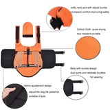 Dog Life Jacket Wings Design Pet Flotation Life Vest Ffor Small Middle Large Dogs Lifesaver Preserver Pets Swimsuit With Handle