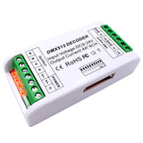 36 Channel 4CH DMX512 Decoder RGB LED Strip Lights Controller Decoder Dimmer Driver DC9V-24V LED Strip Stage Controller