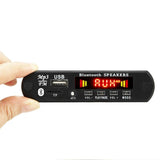 2*25W 50W 6V-18V Bluetooth 5.0 MP3 Decoding Board Module Wireless Car USB MP3 Player TF Card Slot/USB/FM/Module