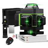 16 Lines 4D Laser Level green line Self-Leveling  360 Horizontal And Vertical Super Powerful Laser level green Beam laser level