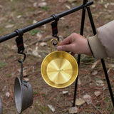 Outdoor 380ml Sierra Bowl Picnic Tableware Camping Bowl Portable Barbecue Hiking Camping Cup Picnic Cookware 304 Stainless Steel