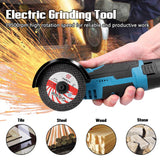 19500rpm Electric Angle Grinder Brushless Motor Rechargeable Grinding Machine Cutter for Cutting Polishing Ceramic Tile Wood