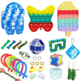Fidget Toys Anti Stress Set Stretchy Strings Push Gift Pack Adults Children Sensory Antistress Relief Figet Toys