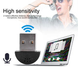 Portable USB Microphone Mini Studio Speech Microphones Recording Audio Microphone Adapter For Computer PC Dropshipping