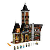 2021 New Fairground Ghost House Collection Haunted Castle House Fit 10273 Model Building Blocks Bricks Kid Gift Birthday
