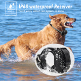 Upgrade Wireless Dog Electric Fence 200m Rechargeable IP67 Smart Training Electric sound Dog Collar for Dog training accessories