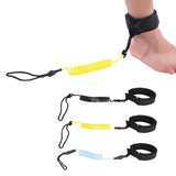 Stand Up Paddle Board Coiled Spring Leg Foot Rope Surfing Leash Flexible Leg Ropes With Board Rope For Surfboard