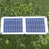 High Quality 60W Foldable Solar Panel Module for 18V 12V RV Car Boat Battery USB Rechargeable Solar Panel with Accessories
