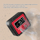 Digital Angle Finder Backlight Angle Gauge Level Box Protractor with V-Groove Magnetic for Carpentry Building Masonry
