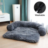 Large Dogs Sofa Bed Pet Dog Bed Sofa For Dog Pet Calming Bed Warm Nest Washable Soft Furniture Protector Mat Cat Blanket