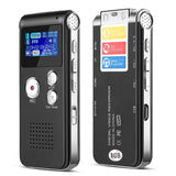 Digital Voice Recorder (8GB) Built-in Microphone Speaker, Digital Voice Recorders for Class Lectures Meetings