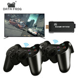 DATA FROG 4K HD Video Game Console with Wireless Controller For PS1/GBA Emulators Classic Retro TV Game Console 10000 Games
