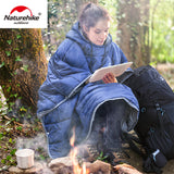Portable Water-resistant Camping Sleeping bag Cloak Style Lazy Sleeping Bag Winter Poncho NH18D010-P Naturehik