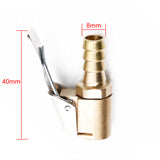 Bike Repair Tool Portable Inflatable Pump for Bicycle Tire Air Chuck Inflator Pump Valve Connector Clip Adapter Bike Accessories