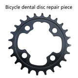 24T Bike Disc Crankset Bicycle Repair Parts Chainwheel Teeth Plate Double Disc BCD64mm for 7 8 9 10 11 Speed