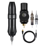 Rocket Tattoo Machine Pen Wireless Tattoo Rotary Machine Power Supply Rotary Tattoo Machine Set with Cartridge Tattoo Machine