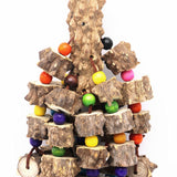 Bird Toys Natural Wood Large Parrot Toy Bird Toys Best for African Grey Macaws Cockatoos Parrot Birds and More