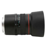 85mm F1.8 Portrait Lens Medium Telephoto Portrait Lens 85mm F1.8 Manual Focus for A6400 Mirrorless Camera