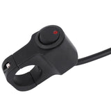 12V 25mm Motorcycle Handlebar Headlight Switch Motorbike Modification Button with Indicator Light Tricycle ATV Snow Scooter