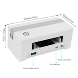 Shipping Label Printer Label Printer Intelligent Suction Paper Retraction for Computer for Mobile Phone