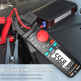 Digital Multimeter Clamp Meter AC DC Current 100A 0.1/1mA Car Repair Ammeter True RMS Clamp Tester NCV Voltmeter 600V Auto Range