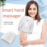 Cordless Electric Hand Massager Machine with Compression - Point Therapy Massager for Pain Relief, Finger Numbness