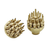 1Pc 1" 1.5" Brass Adjustable Three-layer Flower Fountain Spray Head Center Straight Scattering Sprinklers Landscape Fountains