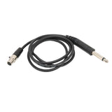 3 Pin Mini XLR Female to 6.35mm Male Cable 3.3ft XLR to 1/4in Microphone Cord for Live Sound Card Microphone
