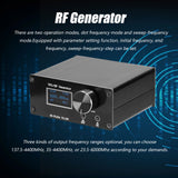 VFO RF Generator Dot Swept Frequency Amplitude Adjustable 0.5PPM Radio Frequency Signal Source SMA Output Interface