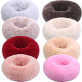 Cozy Calming Bed for Dogs Pet Bed Cat Bed Donut Cuddler Comfort  Anti Anxiety Dog Bed for Medium Large Dogs Cats Pet Supplies
