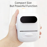 P50 Label Maker Machine Pocket Labeler Portable Thermal Sticker Printer 20-57mm label Width Support Wireless BT Connect