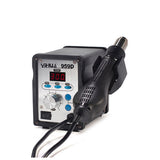 2 in 1 Desoldering Repair Rework Station 959D with hot air gun 3 Nozzles Digital Soldering Station Desoldering Iron Tool 959D