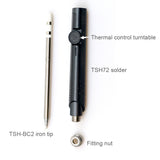 SH72 Electric Soldering Iron 65W MINI portable adjustable temperature welding solder station DC5525 24V Power Supply